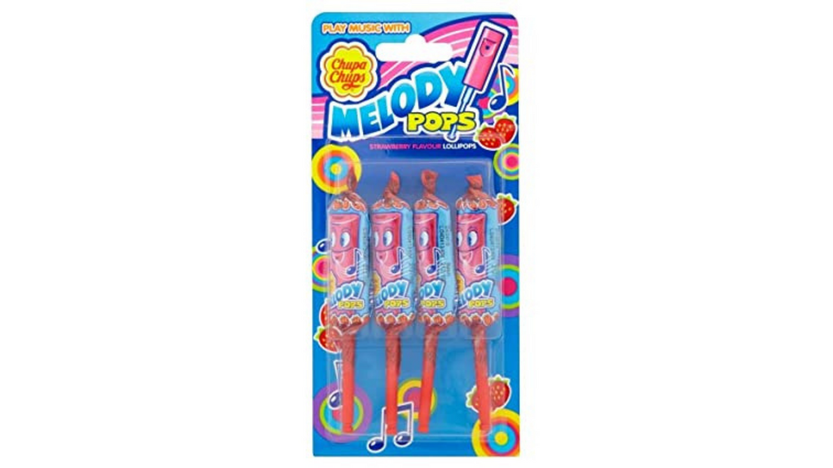 Chupa Chups Melody Pops Lollipop 60g