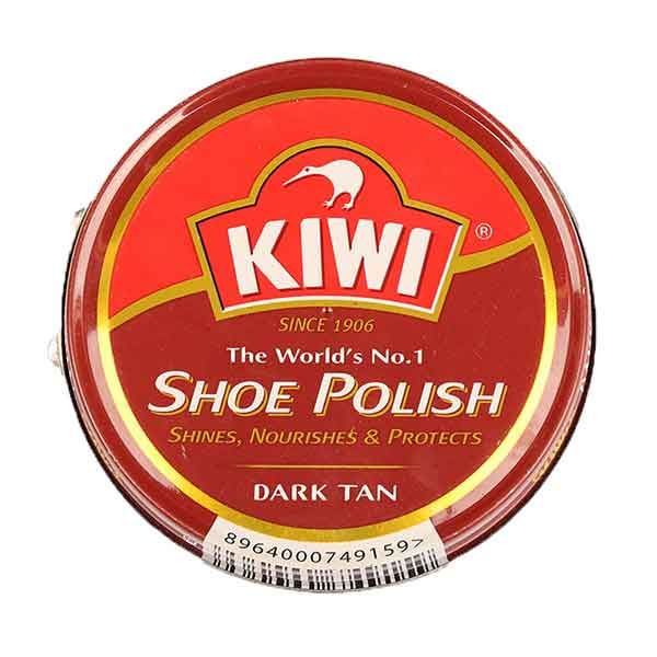 Kiwi Shoe Polish Dark Tan Tin 90mg