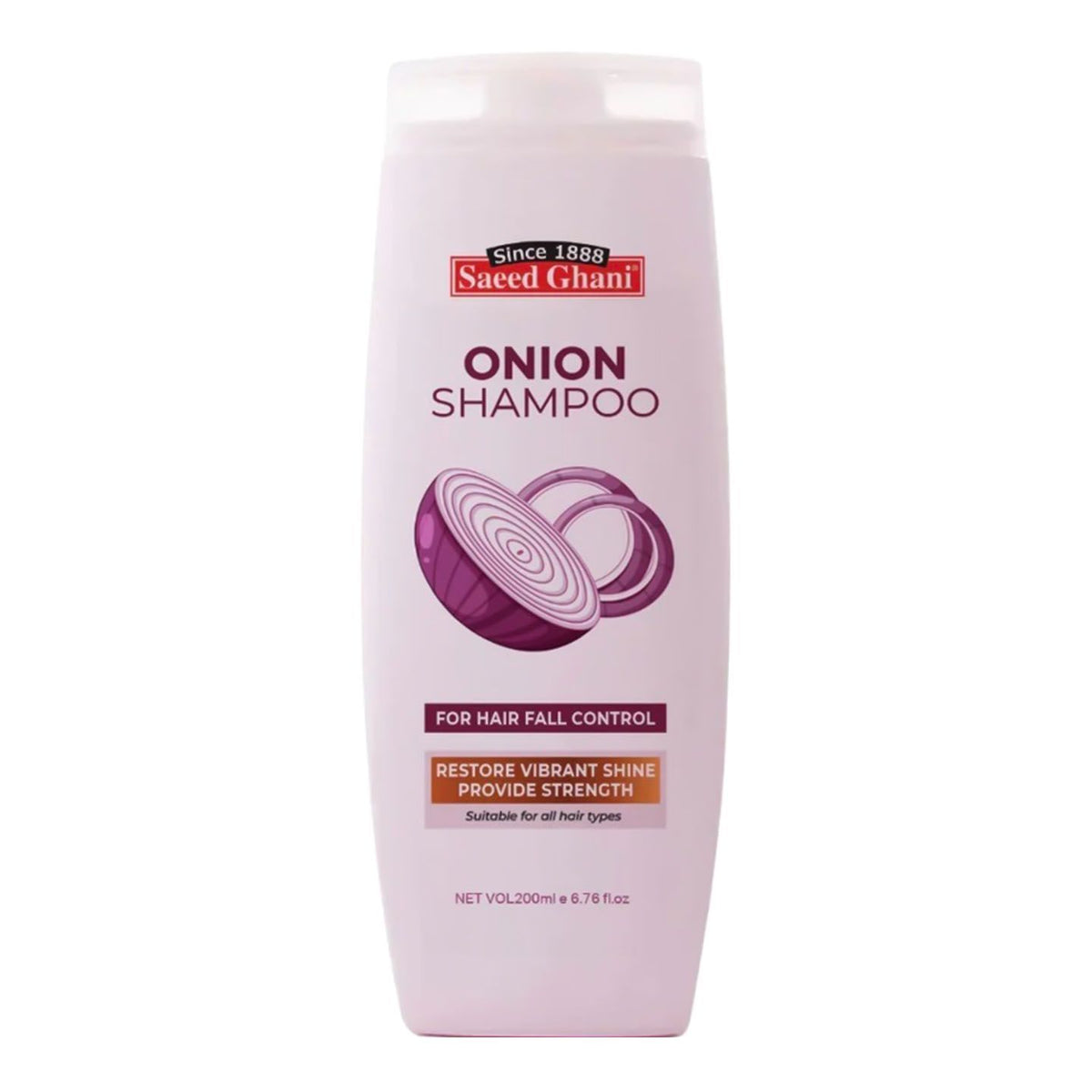 Saeed Ghani Onion Shampoo for Hair Fall Control 200ml