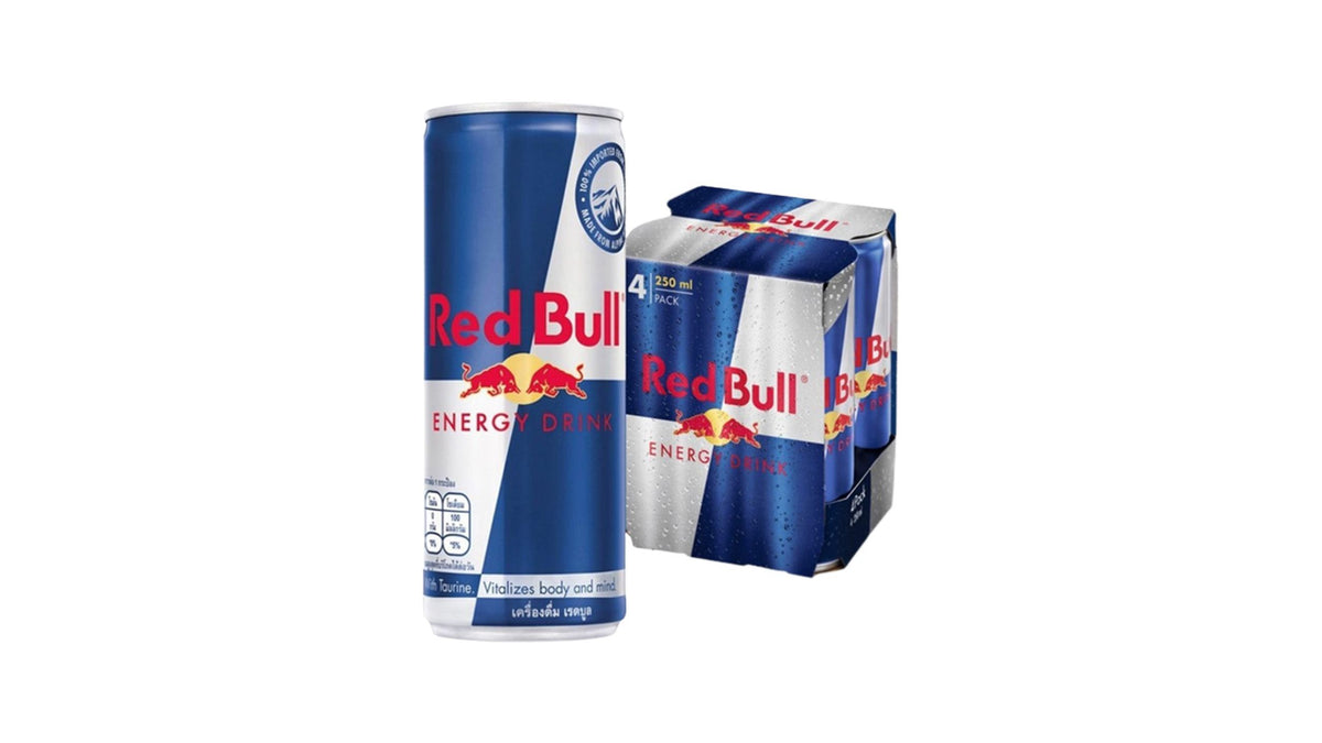 Red Bull Energy Drink 4 Packs 250ml
