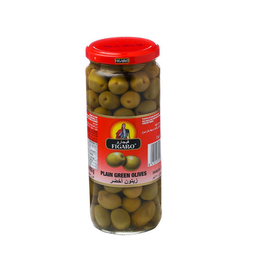 Figaro Plain Green Olives 450g