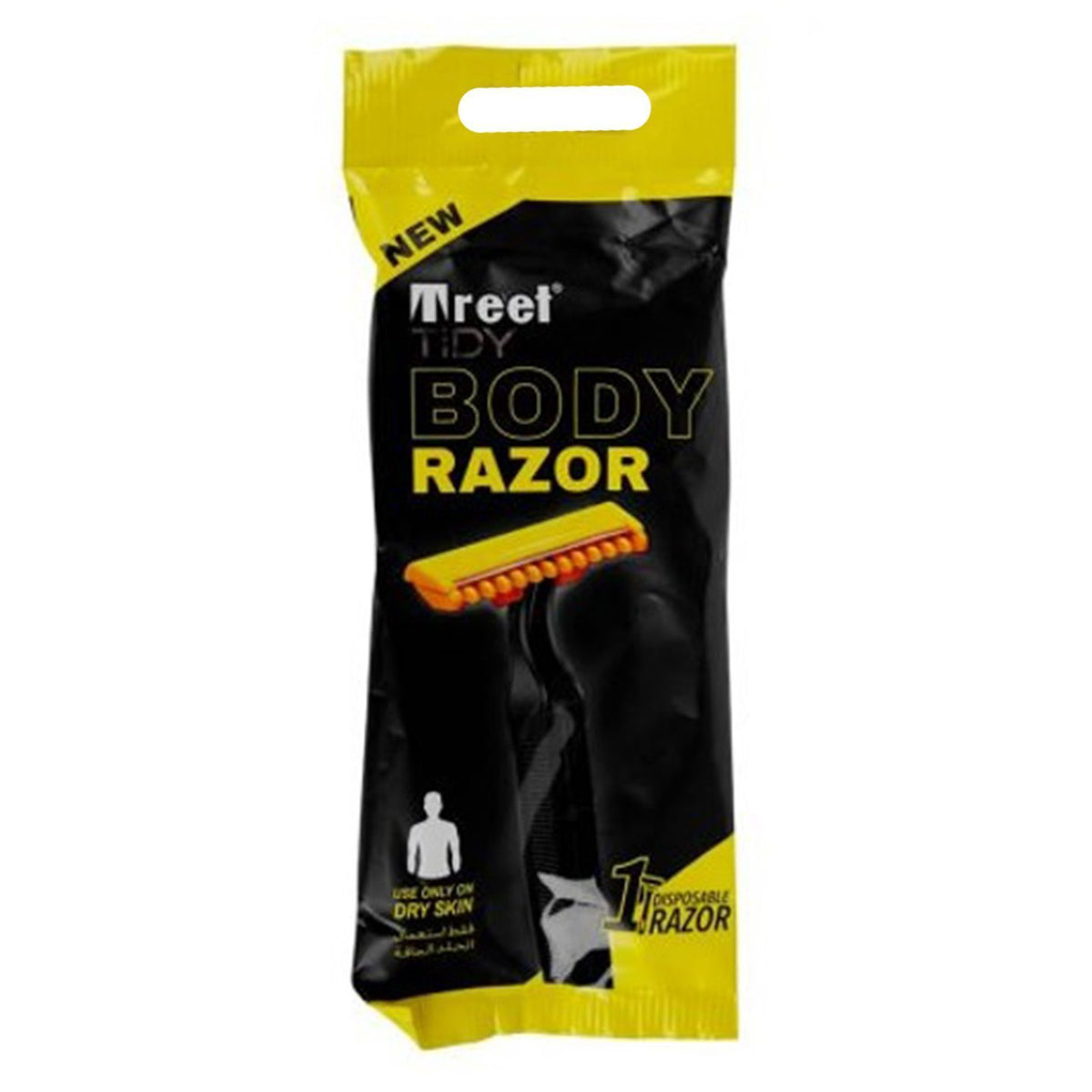 Treet Tidy Body Razor Disposable 1 Piece