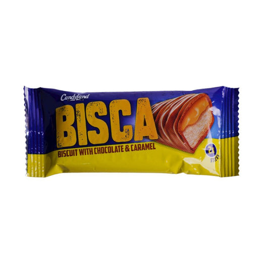 Candyland Bisca Biscuit with Chocolate and Caramel 24g
