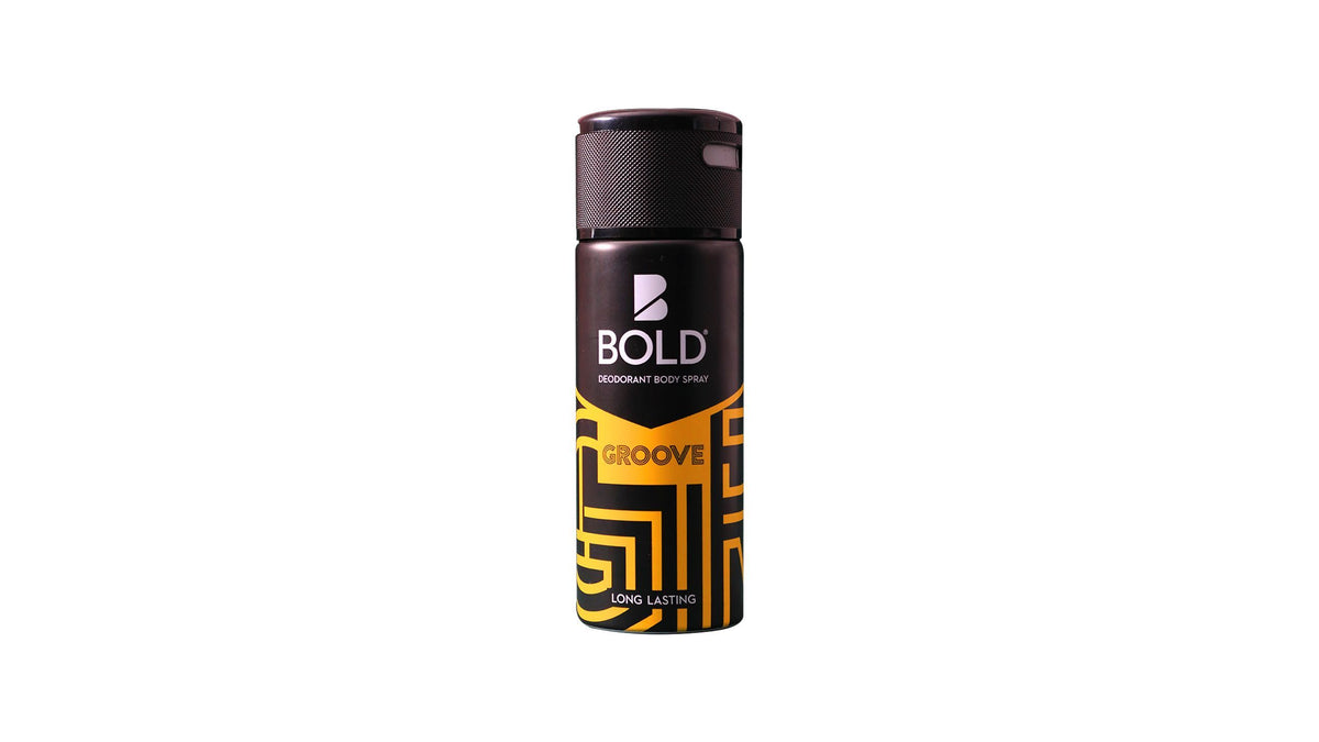 Bold Deodorant Body Spray Groove Long Lasting 150ml