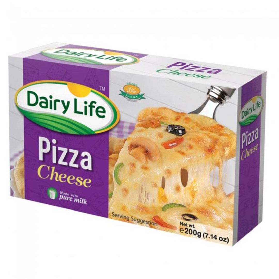 Dairy Life Pizza Cheese Block 200g