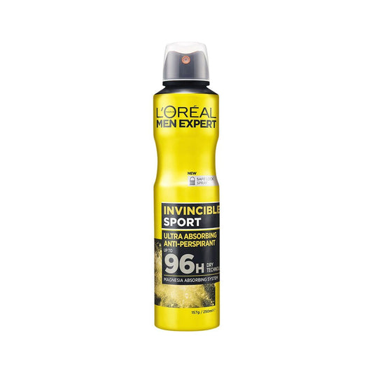 L'Oreal Men Expert 96H Anti-Perspirant Deodorant Spray Invincible Sport 250ml
