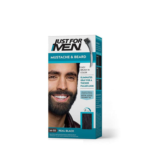 Just for Men Beard Color Real Black M-55 1 Packet