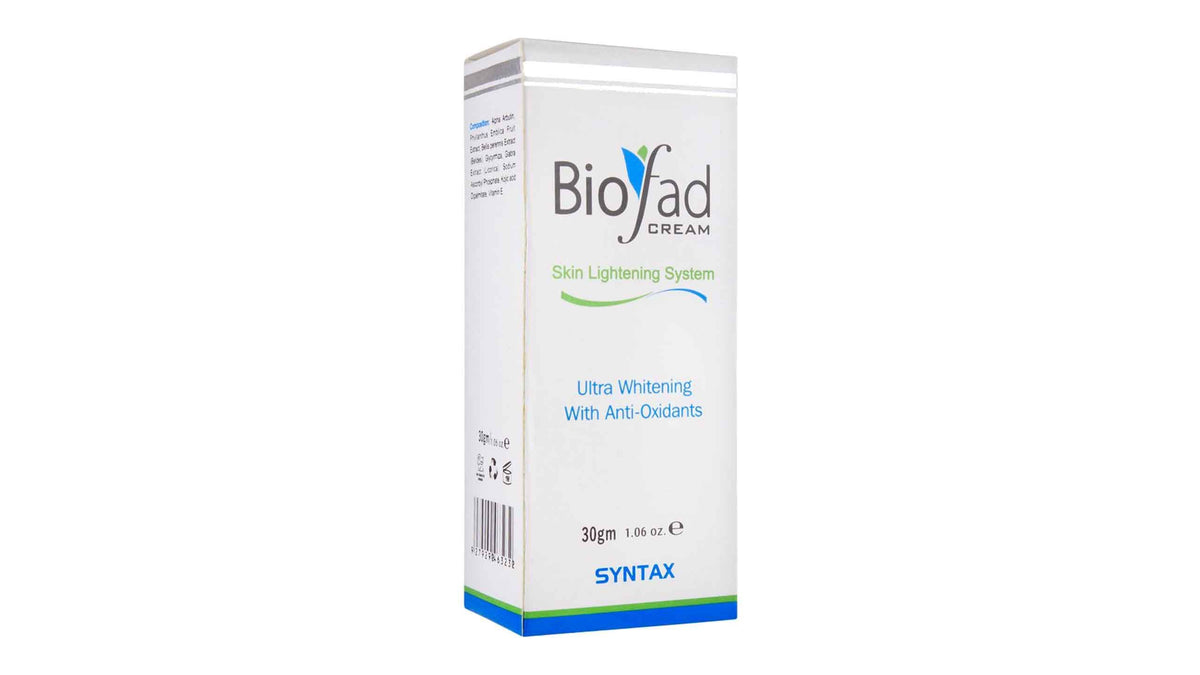 Biofad Skin Lightening System Cream 30g