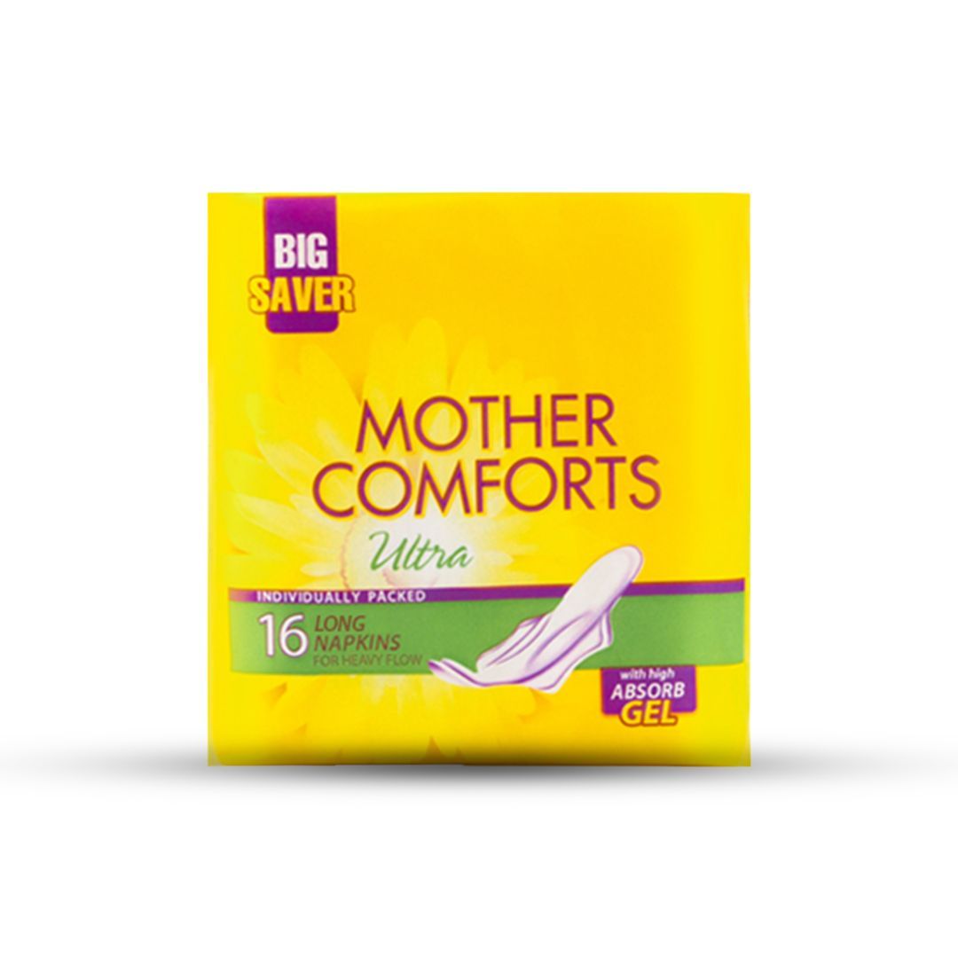 Mother Comforts Long Napkins Large 16 Pieces