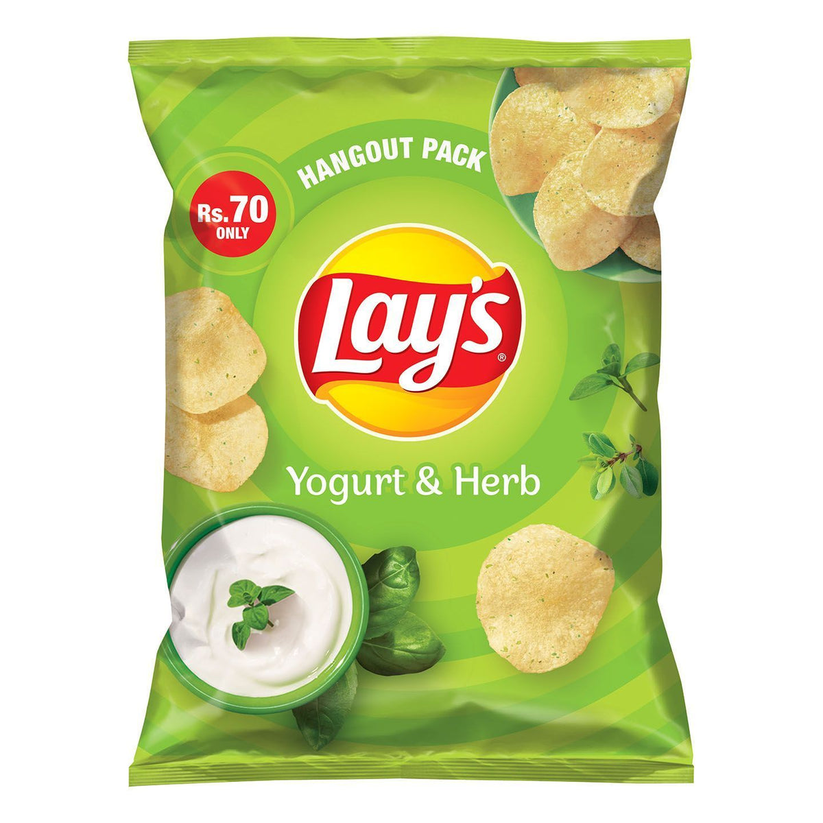 Lays Yogurt & Herb (Rs.70) 1 Unit