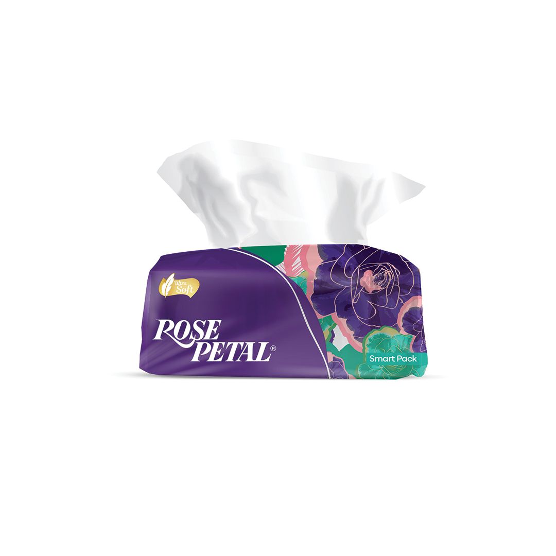 Rose Petal Regular Soft Tissue 275 Sheet Pack