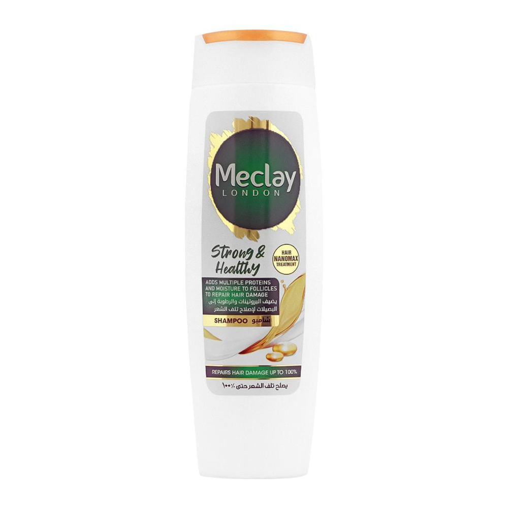 Meclay London Strong & Healthy Shampoo 185ml