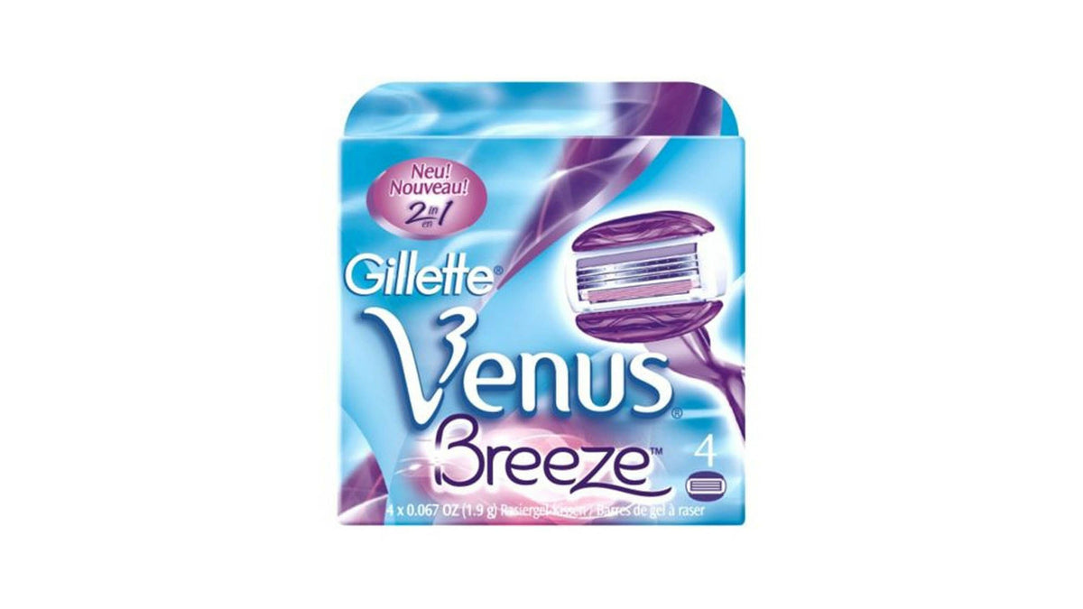 Venus Breeze Women Razor Cartridge 4 Piece Pack