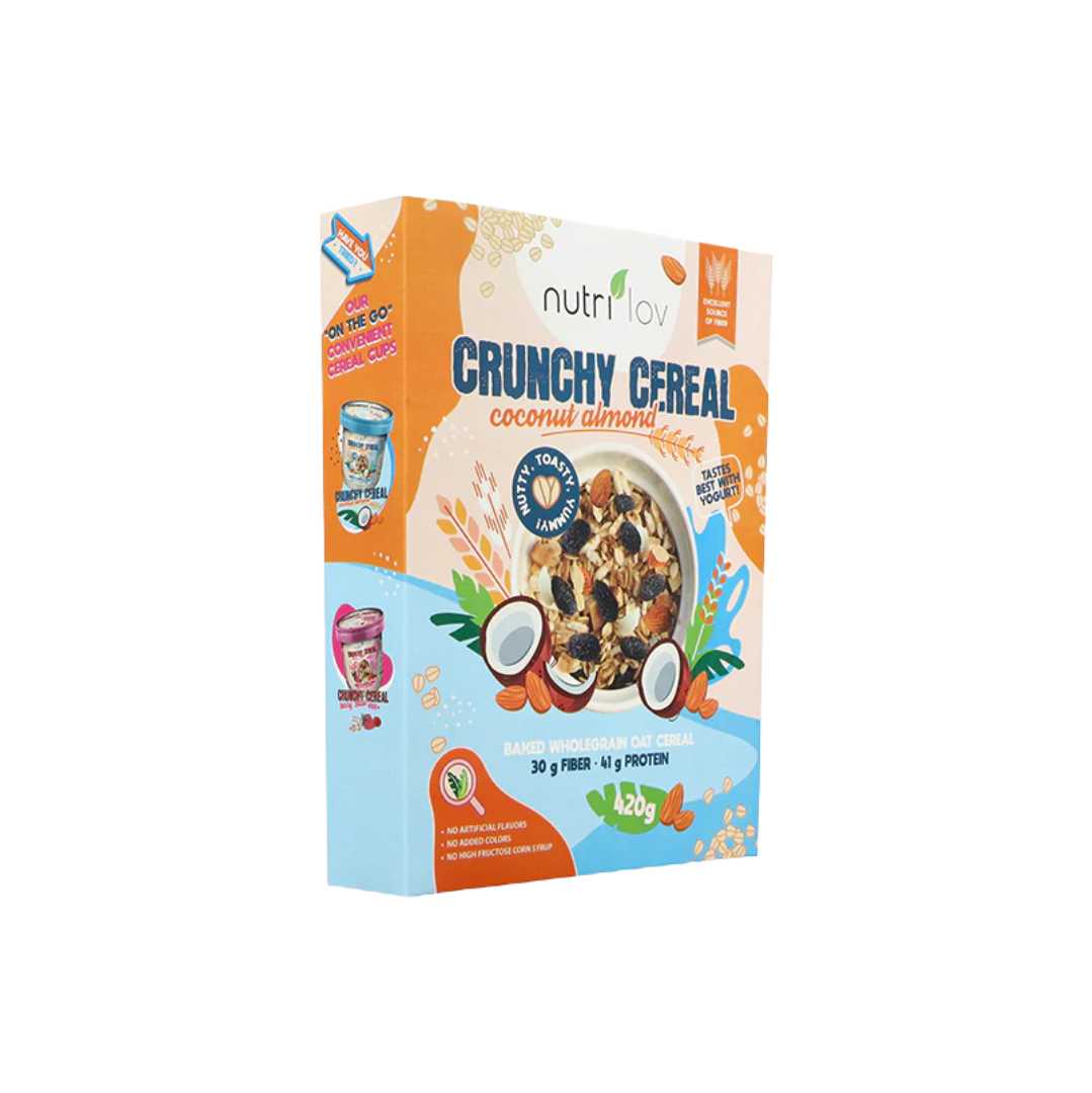Nutrilov Crunchy Cereal Coconut Almond Box 420g