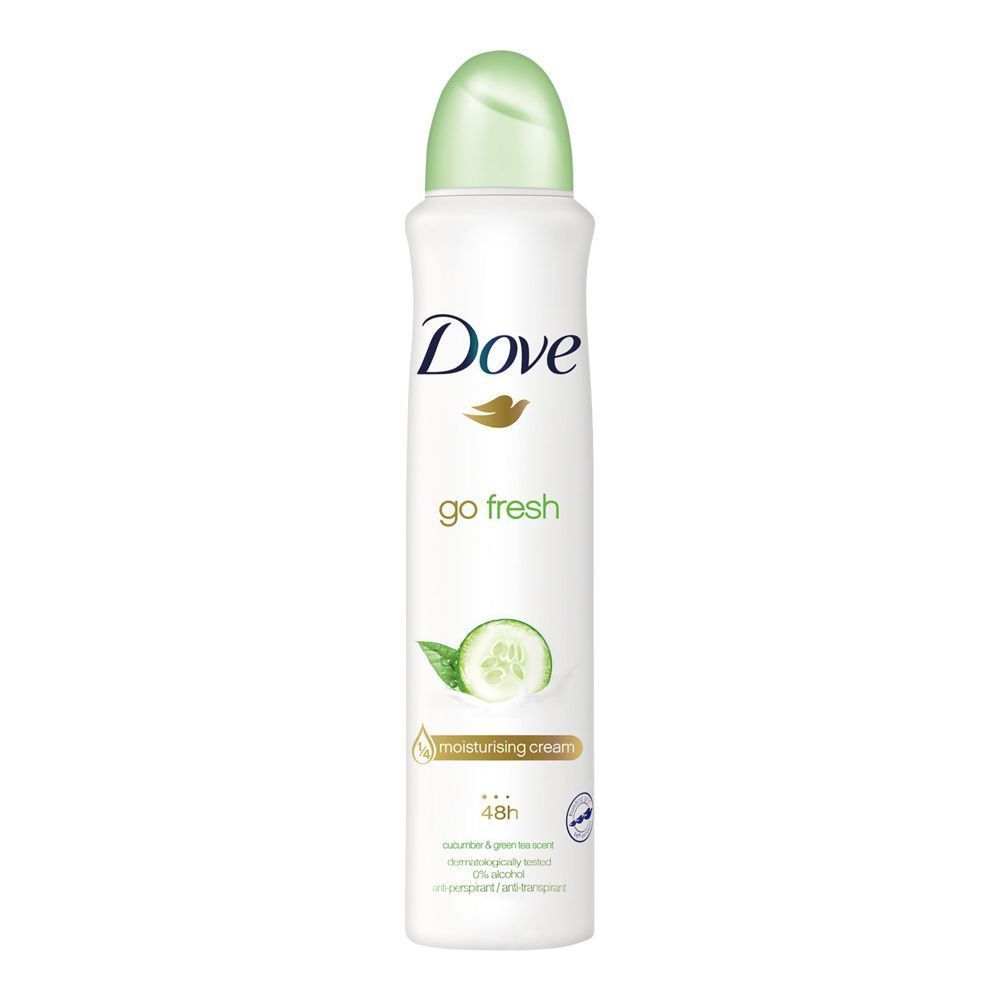 Dove Body Spray Women Cucumber & Green Tea 250ml
