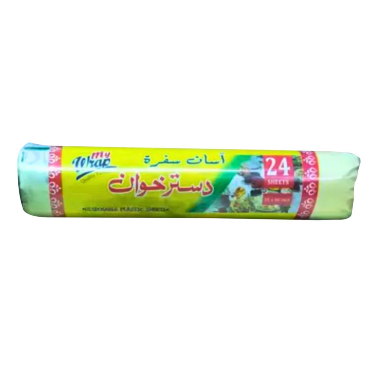 My Wrap Plastic Disposable Dastarkhwan 24 Sheets