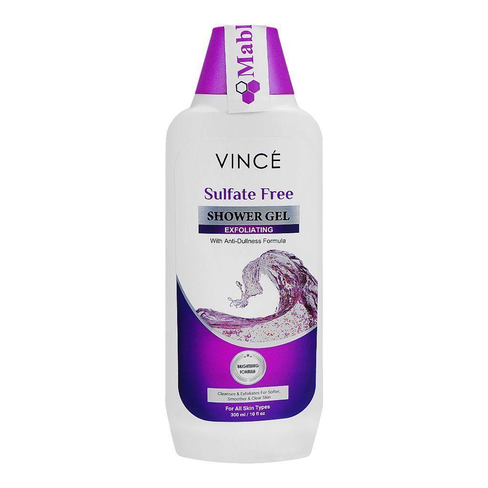 Vince Exfoliating Anti-Dullness Sulfate Free Shower Gel 300ml