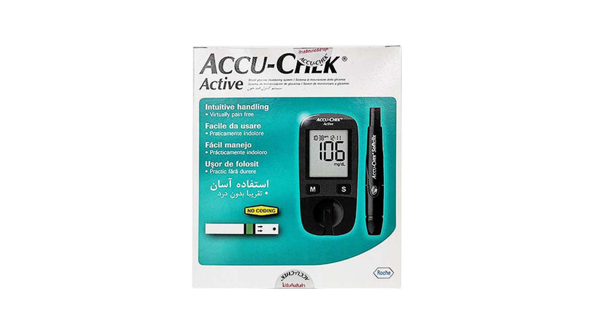 Accu-Chek Active Blood Glucose Meter 1 Unit