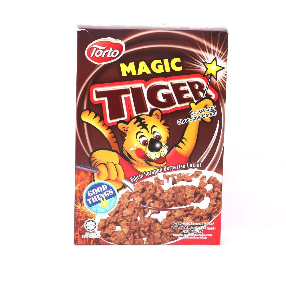 Torto Magic Tiger Cocoa Star Chocolate Breakfast Cereal 250g