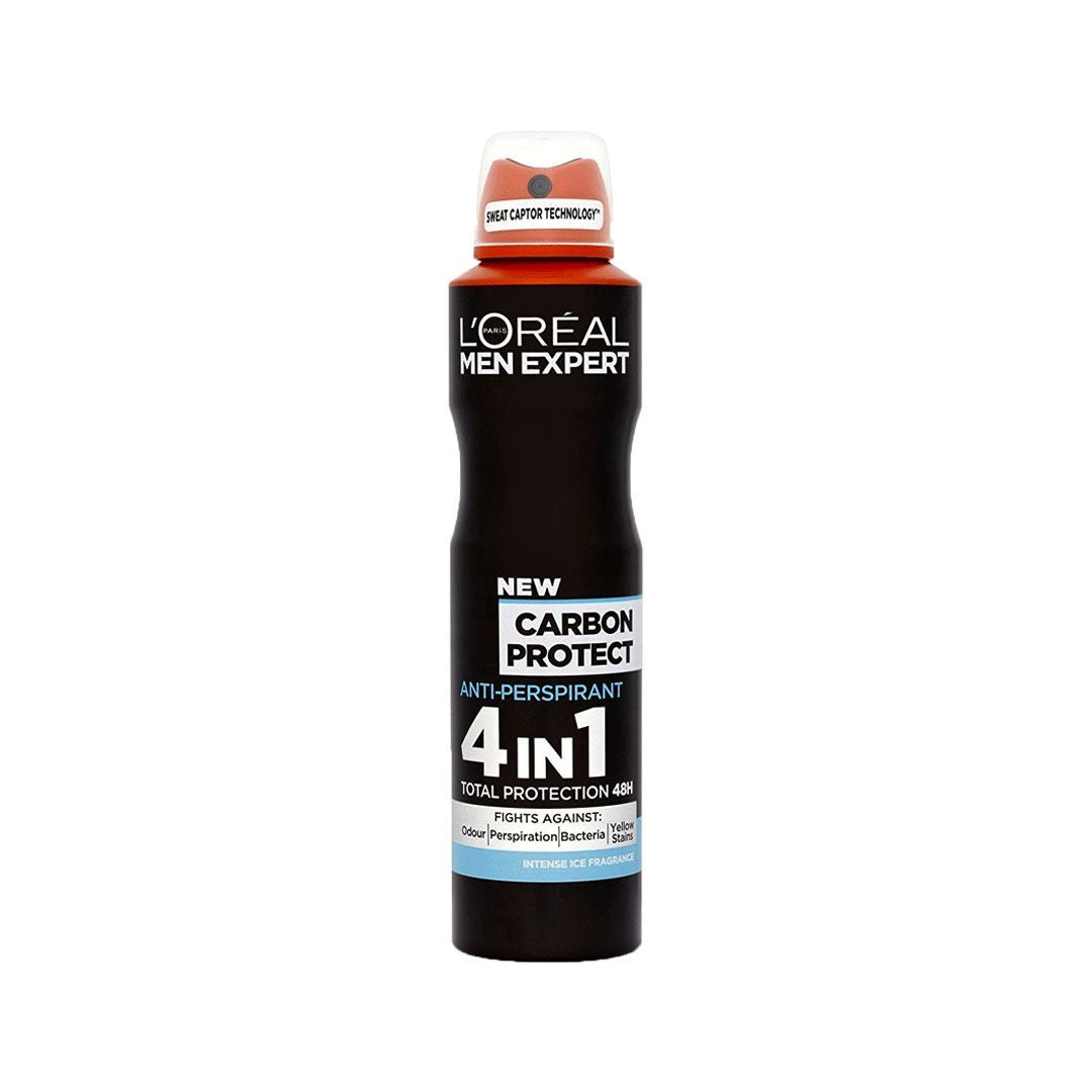 L'Oreal Men Expert 4-in-1 Anti-Perspirant Deodorant Spray Carbon Protect 250ml
