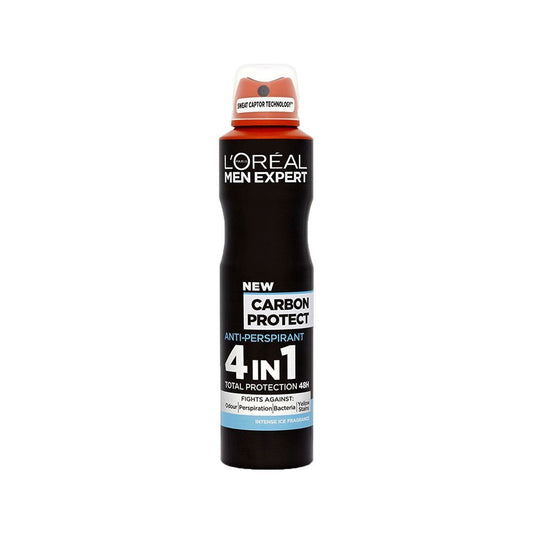 L'Oreal Men Expert 4-in-1 Anti-Perspirant Deodorant Spray Carbon Protect 250ml