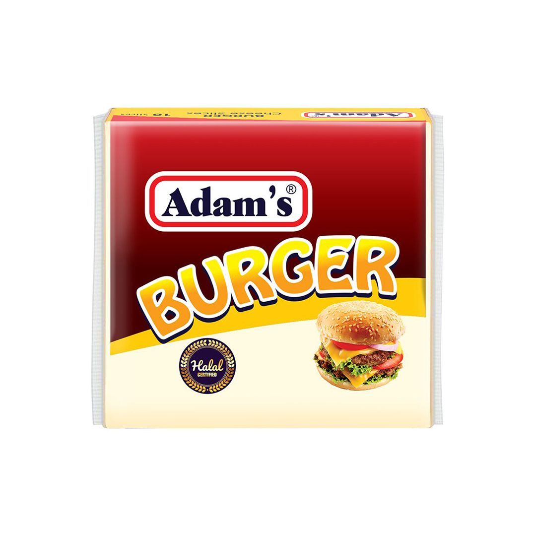 Adams Burger Cheese Slices 10 Slice Pack
