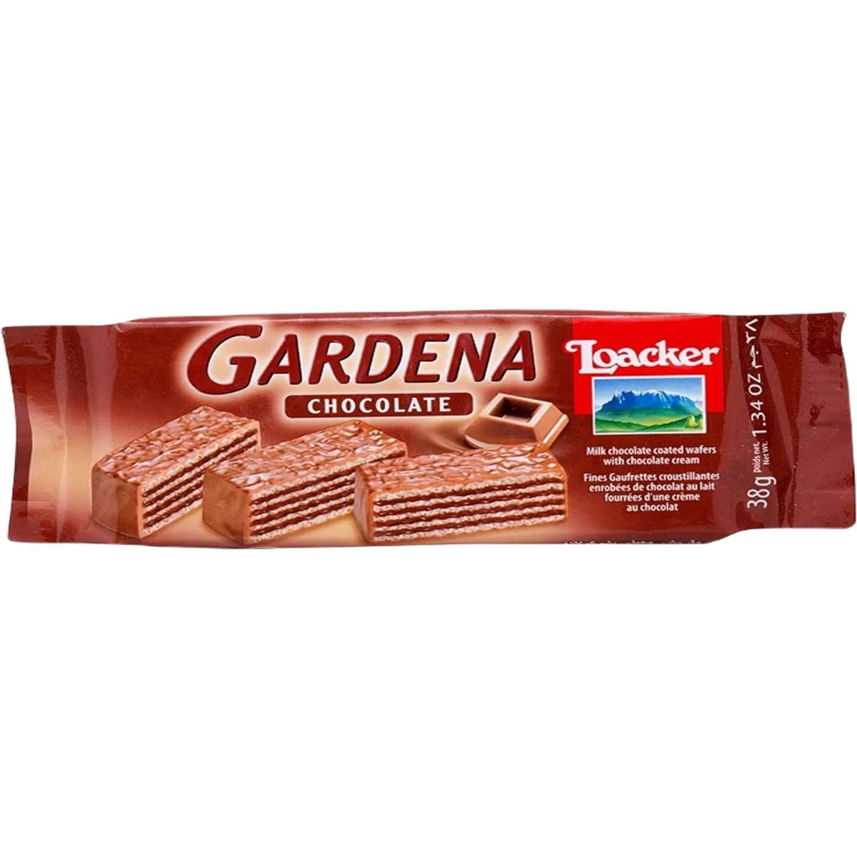 Loacker Gardena Chocolate Wafers 38g
