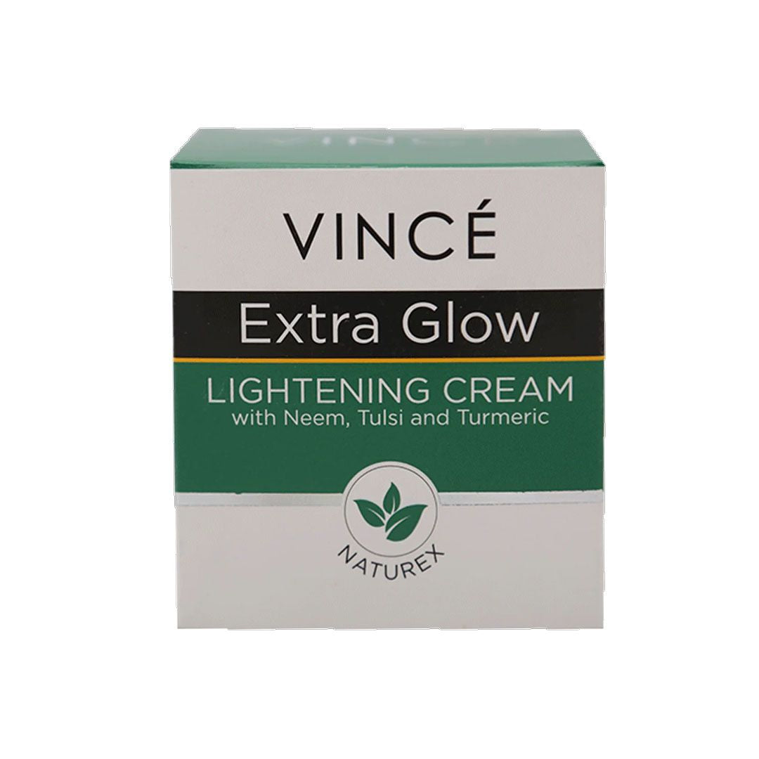 Vince Extra Glow Lightening Cream with Neem Tulsi and Turmeric 1 Packet