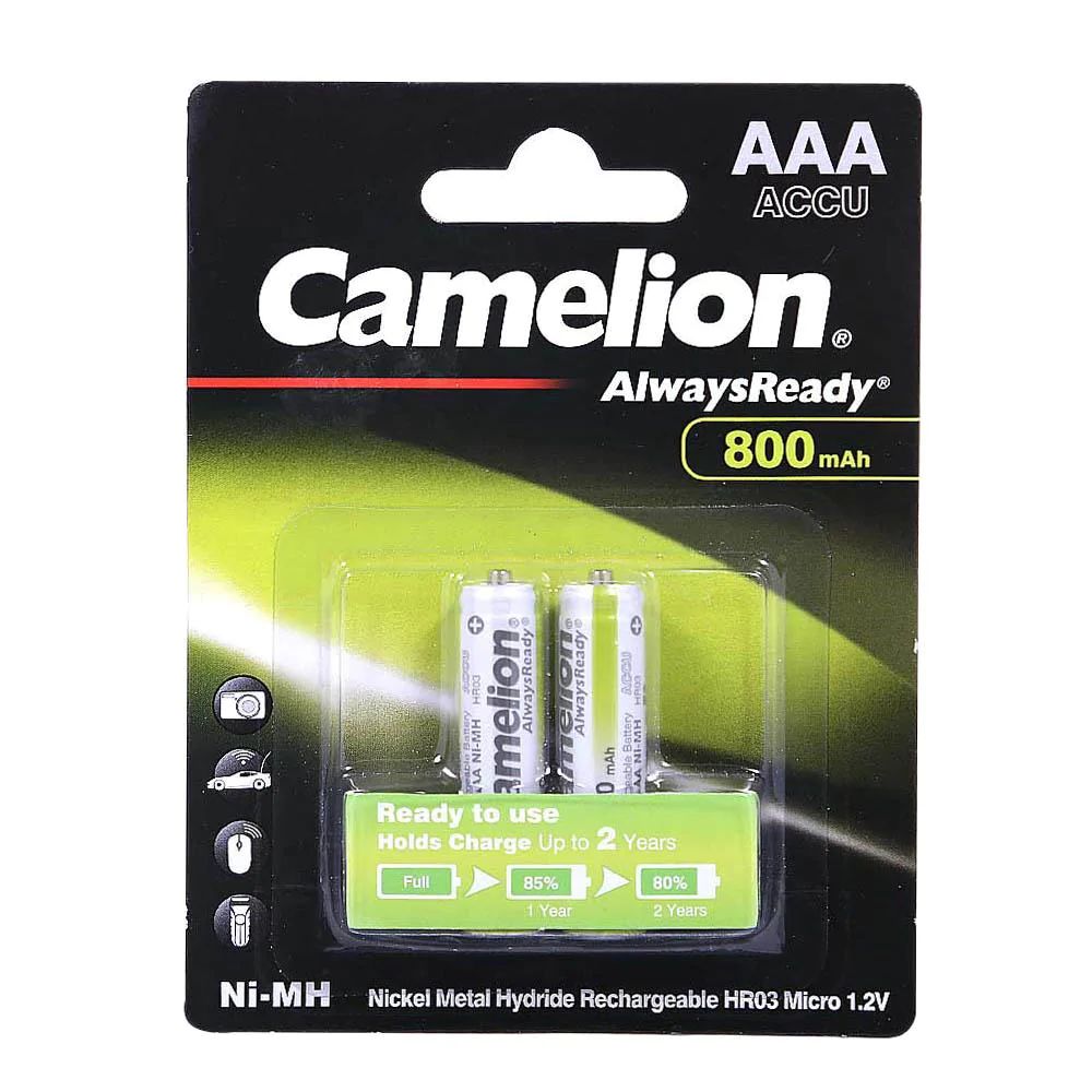 Camelion AAA Rechargeable Cell 800mah 1 Packet