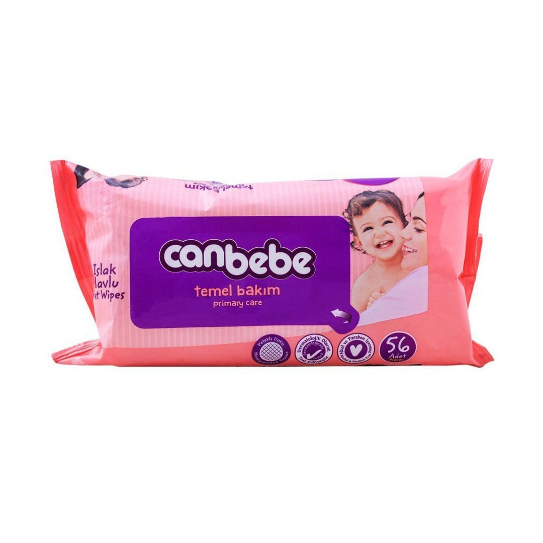 Canbebe Baby Wipes Primary Care 56 Pieces