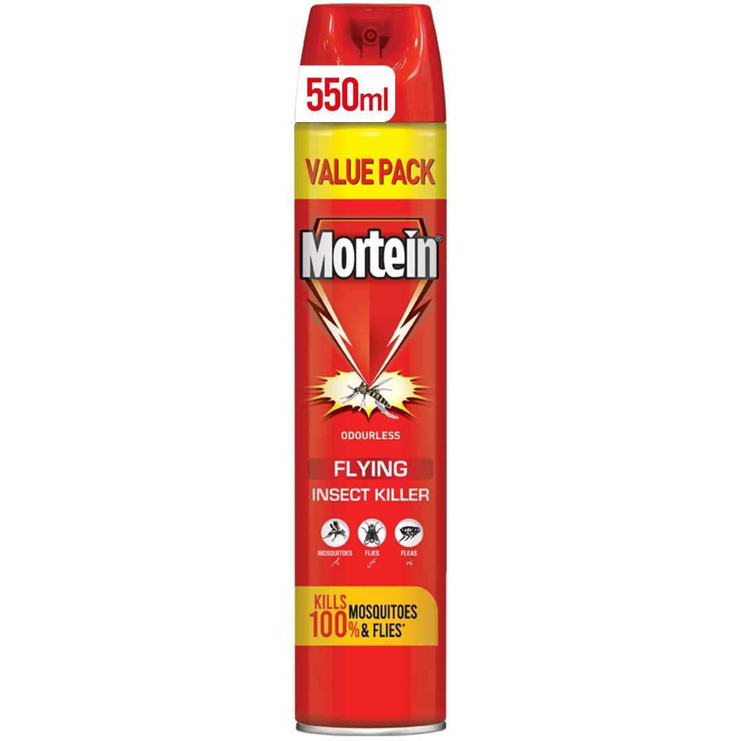 Mortein Insta Aerosol Flying Insect Killer 550ml