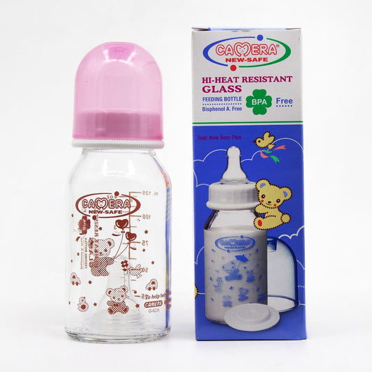 Camera Glass Bottle 125ml