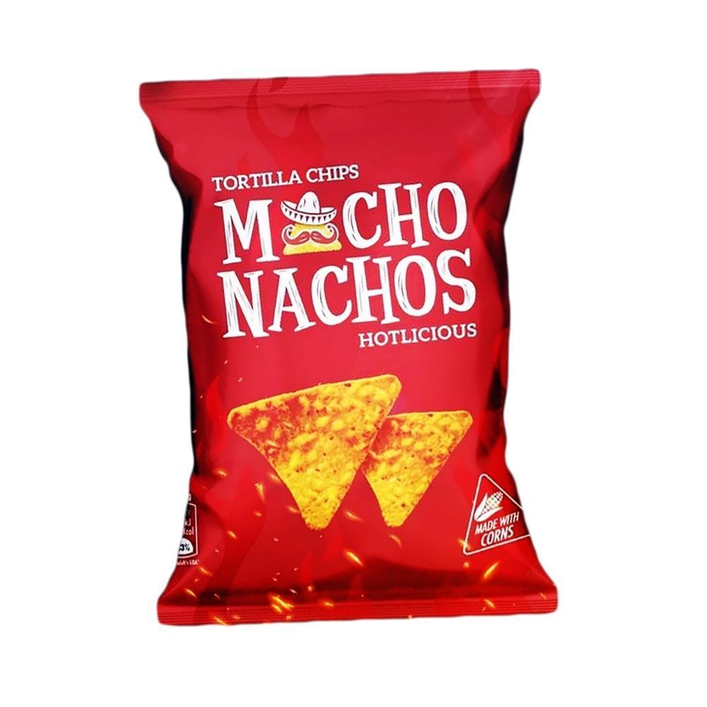 Machos Nachos Tortilla Hotilicious Chips 40g