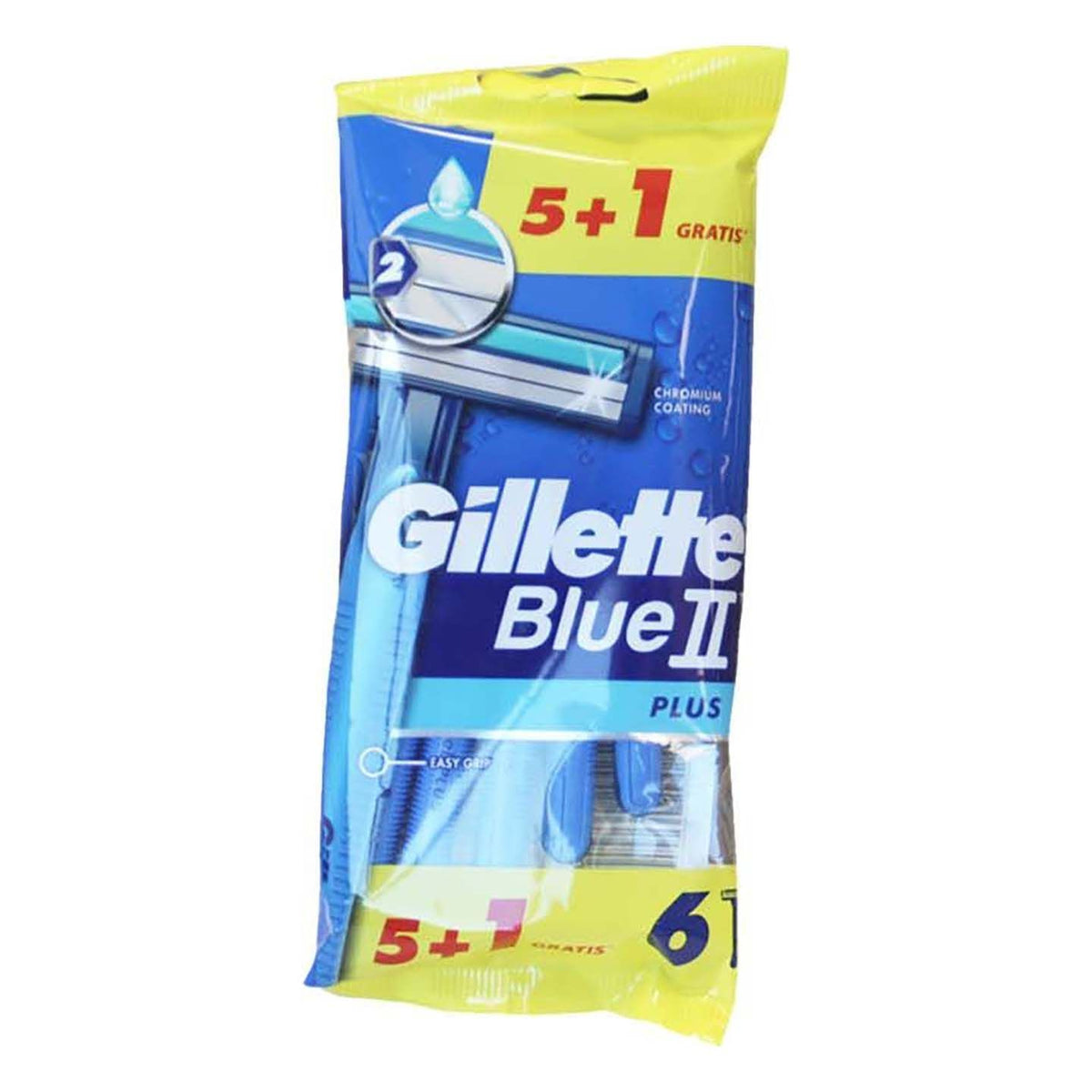 Gillette Blue II Plus Disposable Razor 10 Pieces