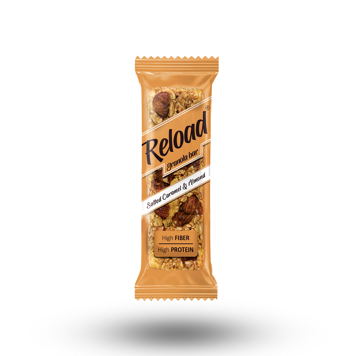 Reload Granola Bar Salted Caramel & Almond 40g