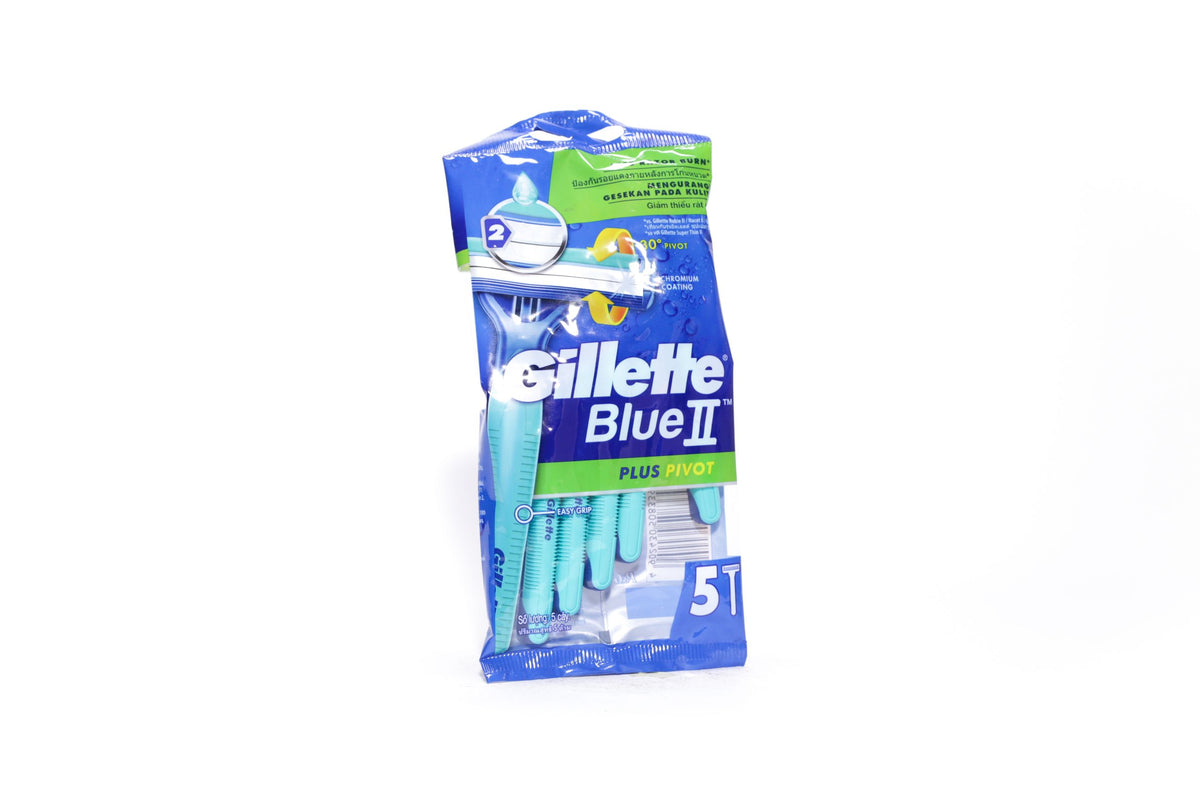 Gillette Blue II Plus Pivot 35 Pieces