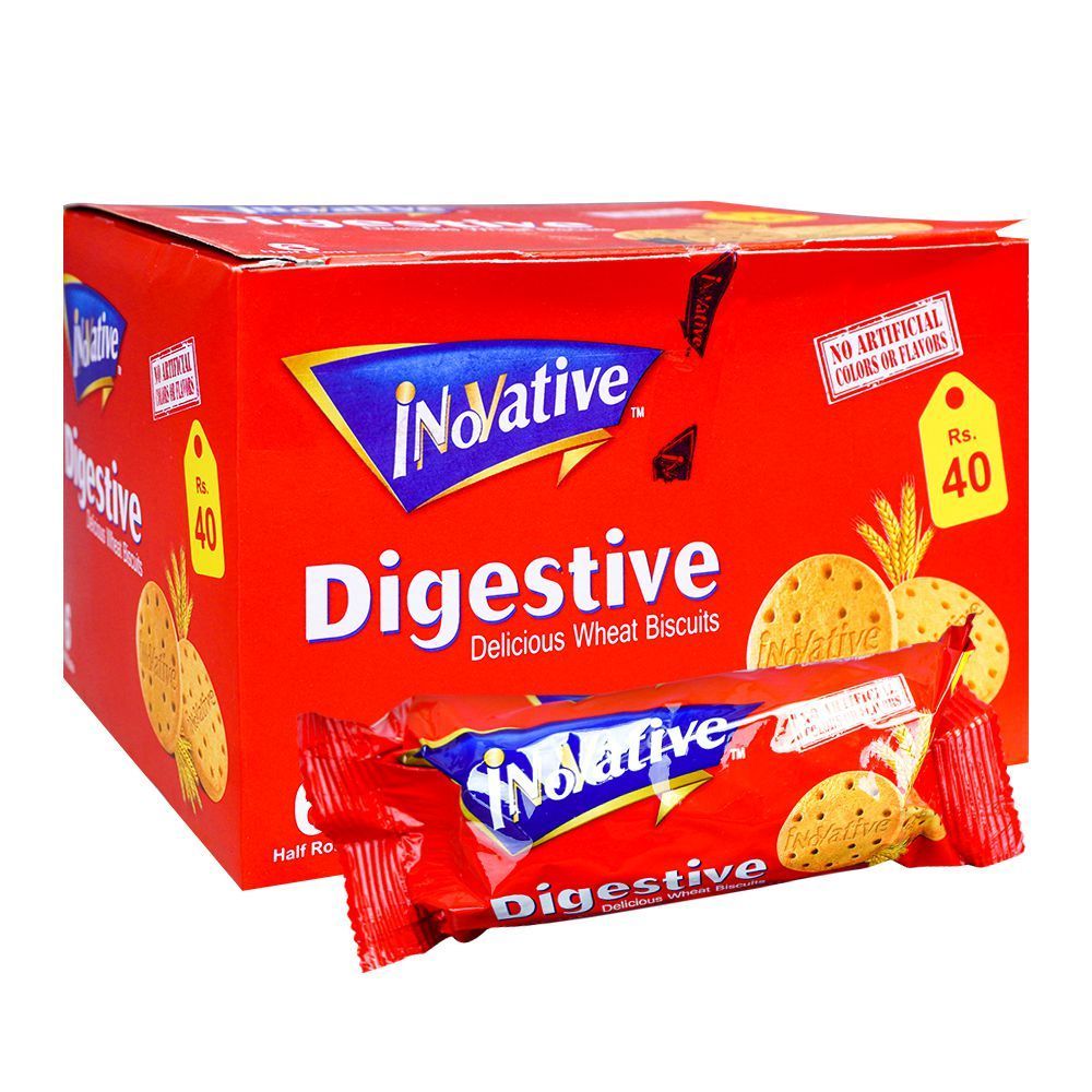 Inovative Digestive Biscuits Half Roll 100g