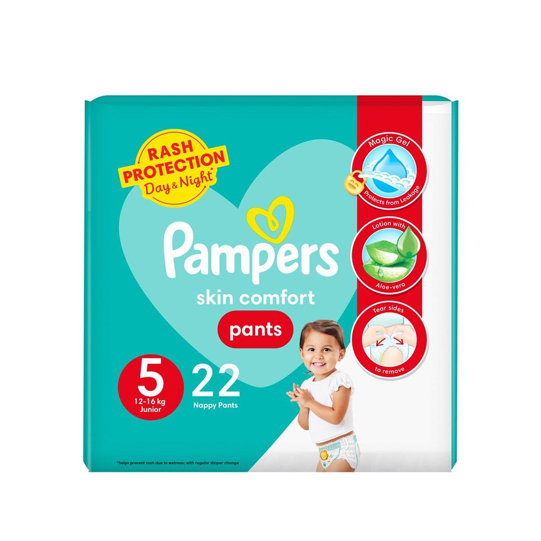 Pampers Skin Comfort Pants (16kg) 22 Pieces
