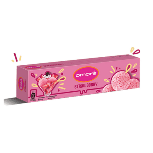 Omore Strawberry Brick 800ml