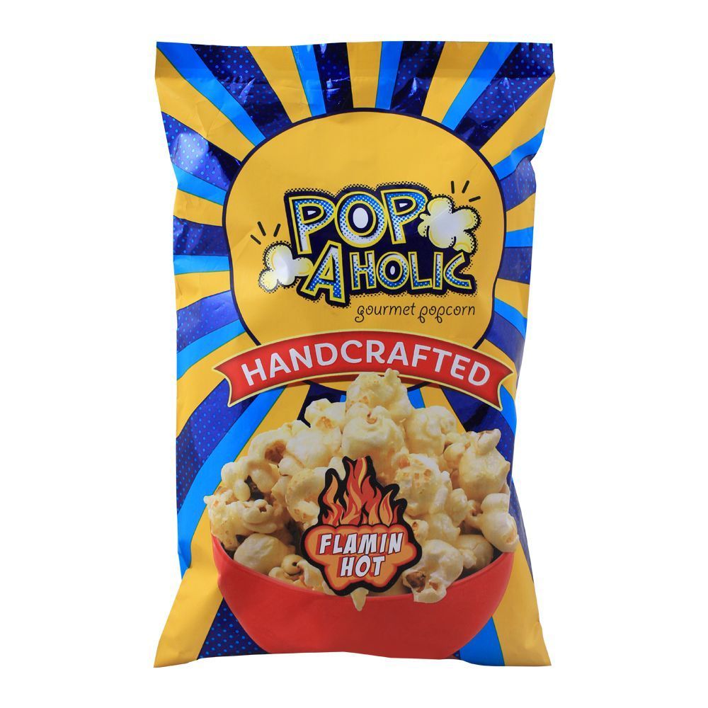 Popaholic Handcrafted Flamin Hot Popcorn 1 Packet