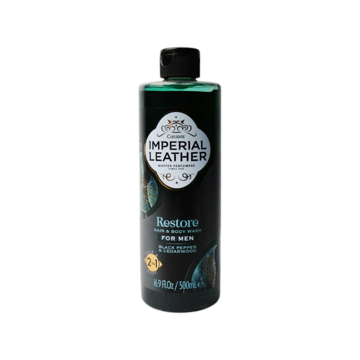 Cussons Imperial Leather Restore Body Wash for Men (2 in 1) 500ml