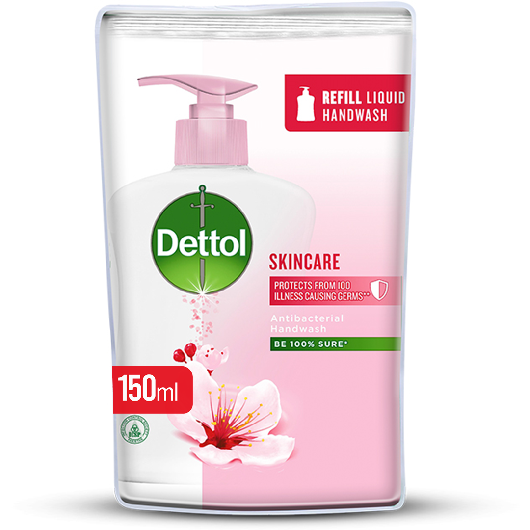 Dettol Liquid Hand Wash Skincare Pouch 150ml