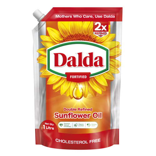 Dalda Sunflower Oil Stand Up Pouch 1L
