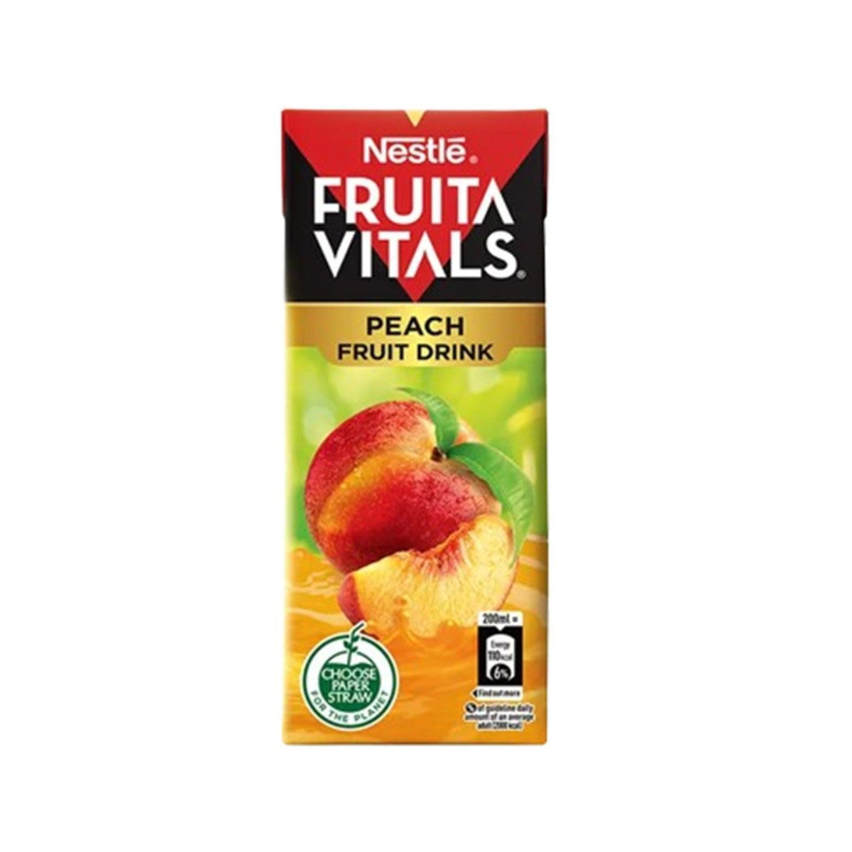 Fruita Vitals Juice Peach 200ml