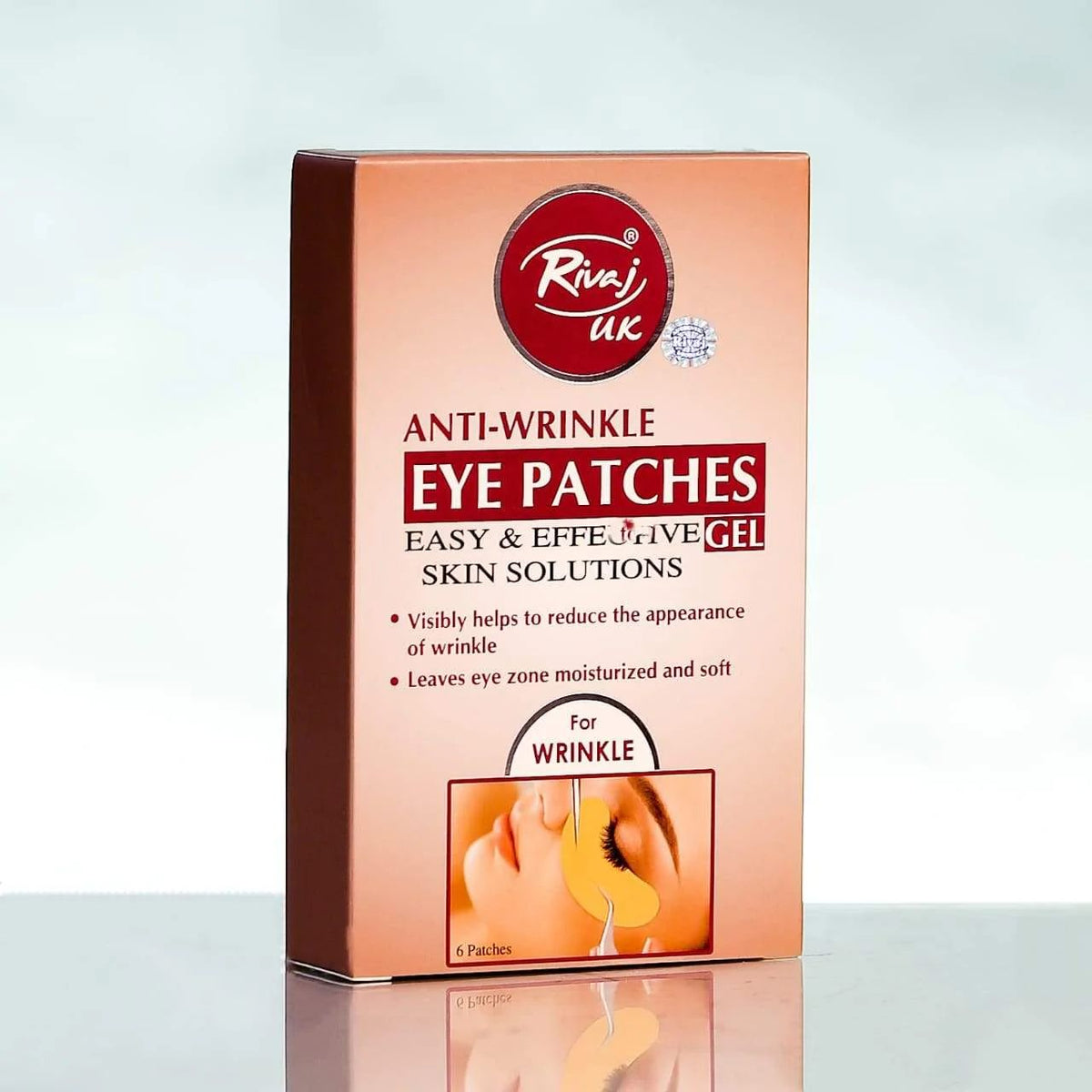 Rivaj Anti Wrinkle Eye Patches Patches 6 Pieces