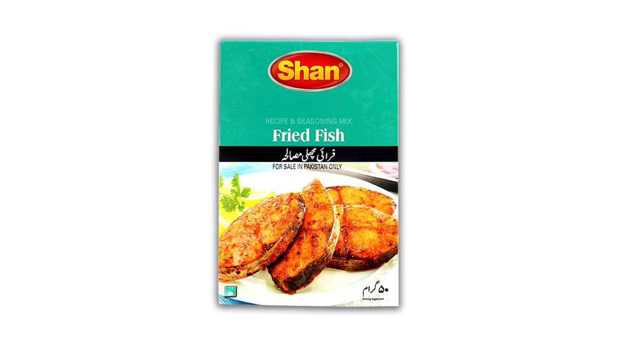 Shan Fried Fish Recipe Masala 50g