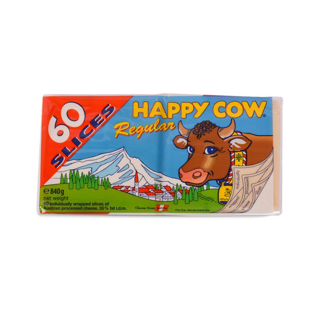 Happy Cow Cheese Regular Catering (60 Slices) 840g