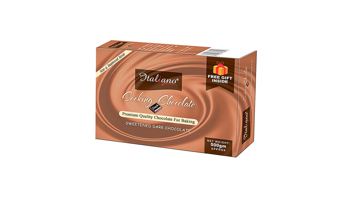 Italiano Cooking Chocolate Dark 500g