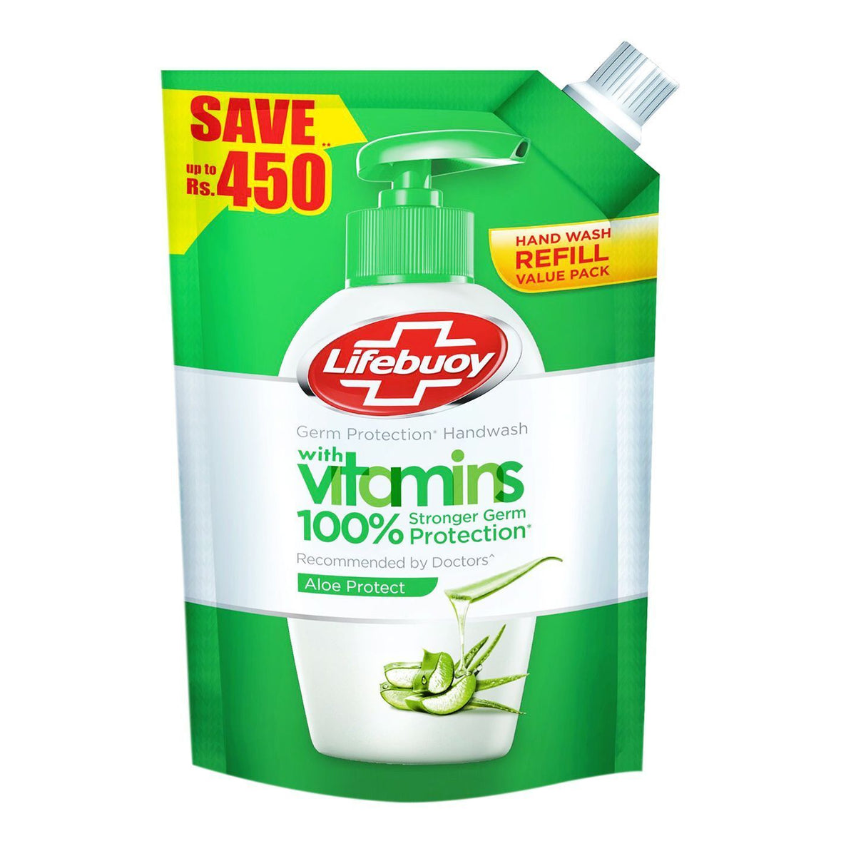 Lifebuoy Aloe Protect Handwash Pouch 900ml