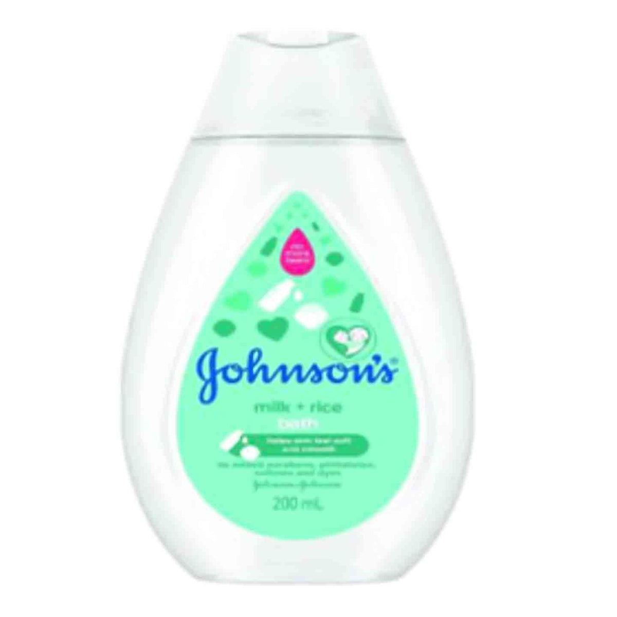 Johnson's Baby Bath Milk + Rice 200ml